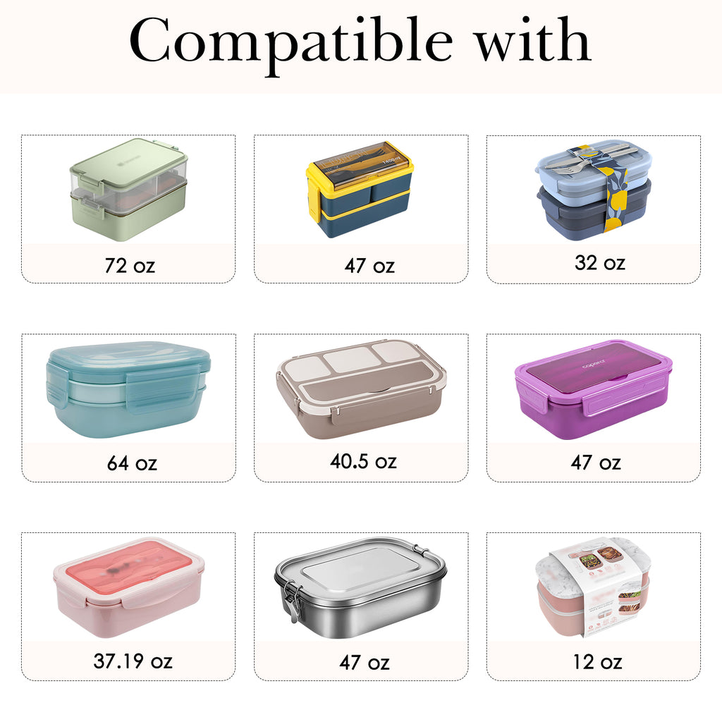 Linkidea Lunch Bag for Women, Fashion Lunch Tote Bag with Zipper, Insulated Lunch Bag Fits Work or Travel, Compatible with Amathley, LOVINA Lunch Boxes (White)