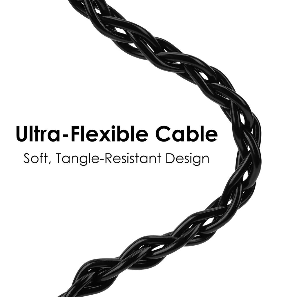 Linkidea 4.4mm Balanced Male to 3.5mm Female Headphone Adapter Cable, Silver-Plated Copper Audio Converter for HiFi DAC, DAP & Headphone Amplifier, 16cm