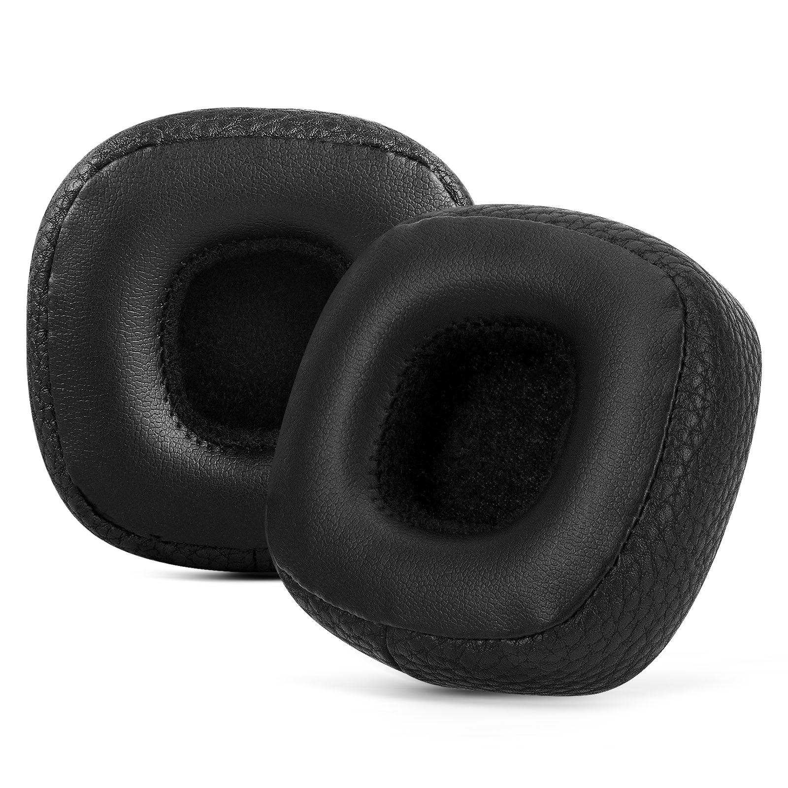 Linkidea Replacement Ear Pads for Marshall Major III Wired/ Major III Wireless/ Major IV/ MID ANC Headphones Ear Cushions, Headset Earpads (Protein Leather / Black)