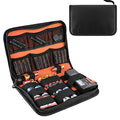 Linkidea Hard Battery Organizer Storage Box, Carrying Case Bag Holder with Battery Tester BT-168, Holds Various Sizes AA AAA C 9V Batteries