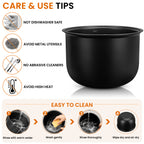 Linkidea Rice Cooker Aluminum Alloy Inner Pot Compatible with Zojirushi NS-TSC18, NL-AAC18, Non-Stick Replacement Insert Bowl