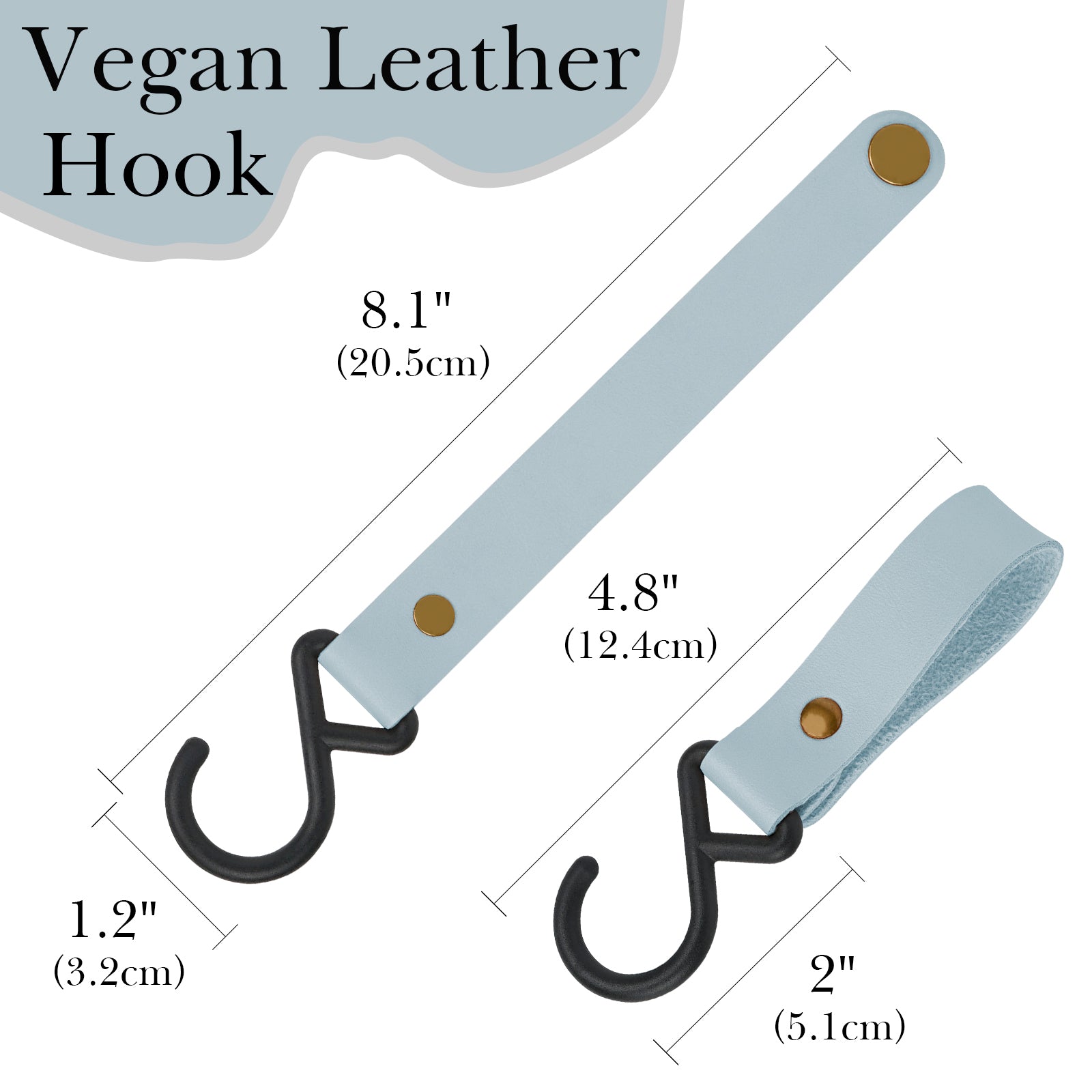 Linkidea 4 Pack Fence Hooks for Water Bottle, Hook Hanger Compatible with Owala FreeSip 24oz/32oz, Stanley Quick Flip Go 24oz, Plastic S Shaped Hooks for Outdoor Sports Camping (Blue)