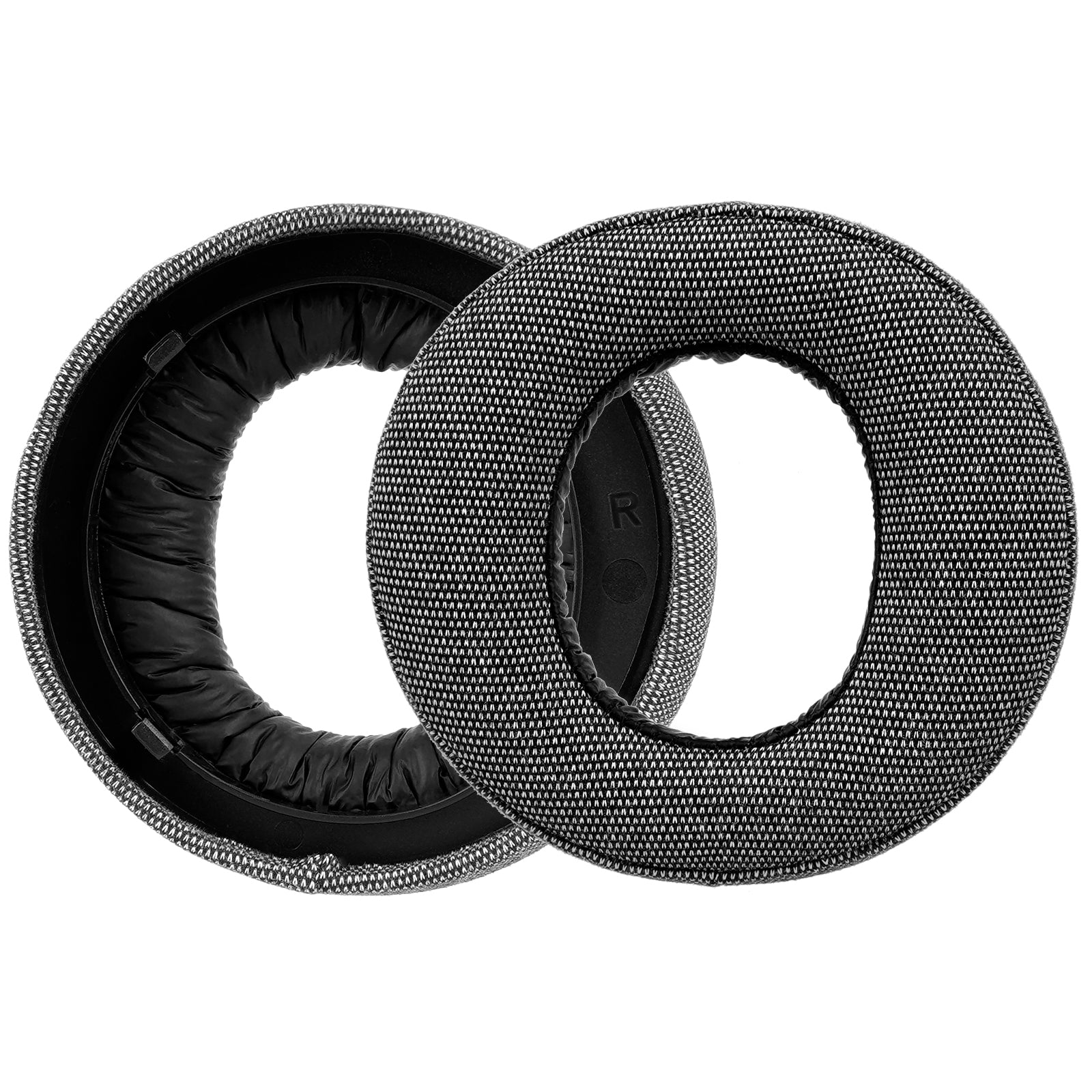 Linkidea Replacement Ear Pads for Sony PlayStation 5 PULSE 3D, PS5 Wireless Headphones, Ear Cushions (Linen/Grey)
