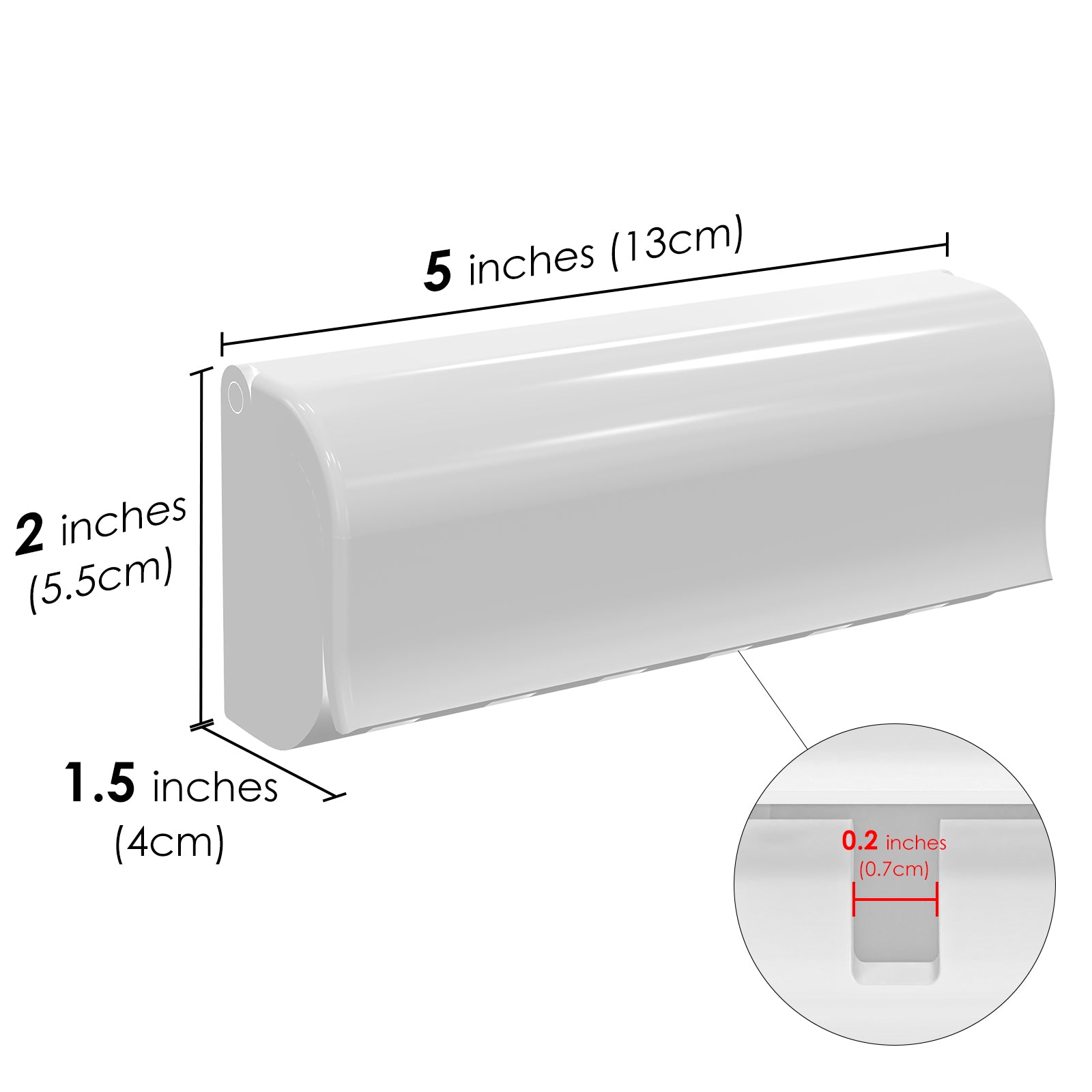 Linkidea Wallmount Toothbrush Holder with Cover for Shower, RV Cabinet Organizer, Plastic Self Adhesive 6 Slots Tooth Brush Hanger Compatible with Oral-B CrossAction, Colgate Extra Clean