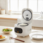 Linkidea 1.2L Rice Cooker Aluminum Inner Pot Compatible with COMFEE' CRD12L1B1BPW, Dishwasher Safe, Small 2 Cups Uncooked Replacement Pot Liner