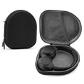 Linkidea Headphones Carrying Case Compatible with Anker Soundcore Q11i, Life Q35, Life Q20, Q20i, Q20+, Q30, Protective Hard Shell Travel Bag with Cable, Charger Storage (Black)