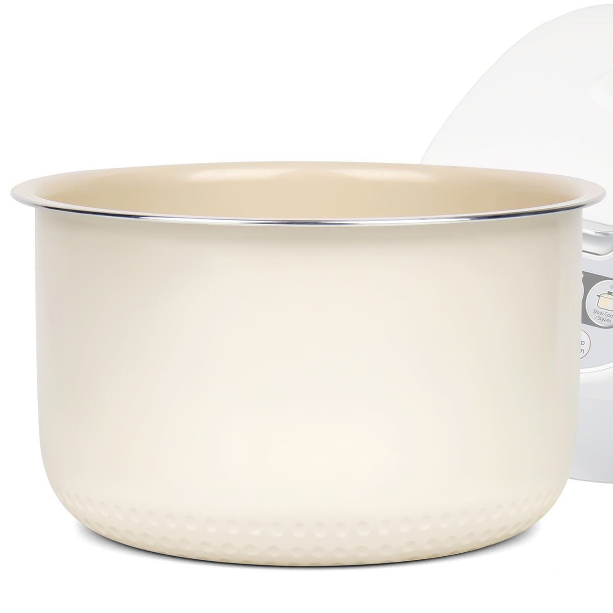 Linkidea Rice Cooker Ceramic Glaze Inner Pot Compatible with Zojirushi NS-WAC10, NS-TGC10, NS-WXC10, Non-Stick Replacement Insert Bowl