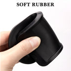 Linkidea Portable Rubber Razor Cleaner Tool, Removes Hair & Debris Buildup, Prolongs Razor Use Life, Compatible with Gillette Basic 5, Fusion, ProGlide (Black)