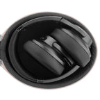 Linkidea Headphones Carrying Case Compatible with Anker Soundcore Q11i, Life Q35, Life Q10, Replacement Protective Hard Shell Travel Bag (Matte Gold)