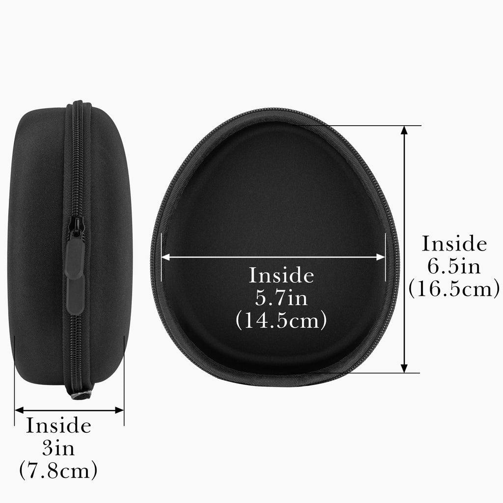 Linkidea Headphones Carrying Case Compatible with Marshall Major IV, Major III Wireless, Major II Bluetooth and More, Replacement Protective Hard Shell Travel Bag (Black)