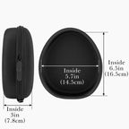 Linkidea Headphones Carrying Case Compatible with Marshall Major IV, Major III Wireless, Major II Bluetooth and More, Replacement Protective Hard Shell Travel Bag (Black)