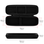 Linkidea Electric Toothbrush Travel Case with Pocket for Replacement Head, Compatible with Oral-B iO Series, Smart 1500, Philip Sonicare, Hard Shell Tooth Brush Protective Storage Bag