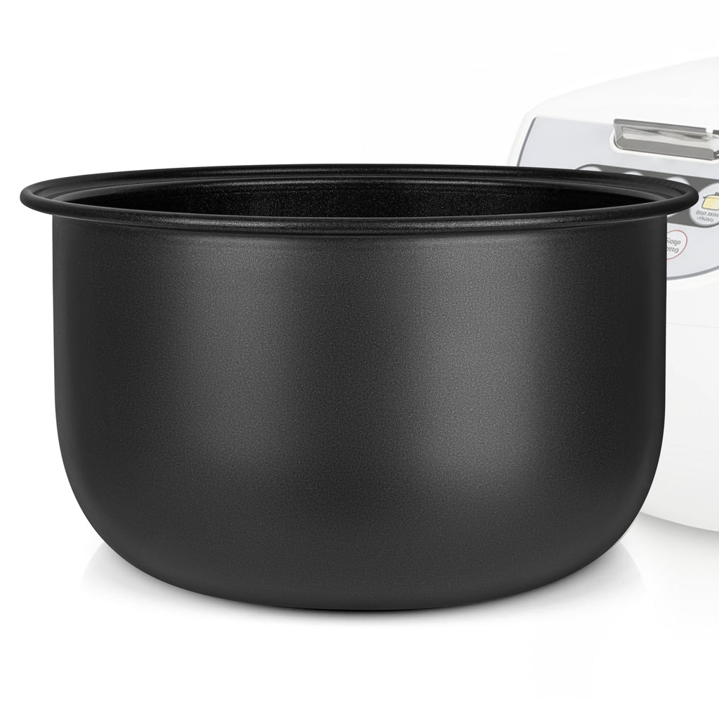 Linkidea Rice Cooker Inner Pot Replacement Compatible with Tiger JBV-A10U, JBV-10CU, Aluminum Nonstick Cooking Bowl