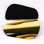 Linkidea Golden Soccer Shin Guards, Gold Color Protective Shin Pads for Kids, Youth