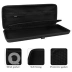 Linkidea Hard Travel Case for Compact 90%-96% Keyboard, Computer 100 Key Wireless / Wired Keyboard Carrying Protective Storage Box Bag, Compatible with RK Royal KLUDGE S98, AULA F99 Pro
