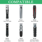 Linkidea Durable Travel Case Compatible with Wahl USA Pro Series 3026018, Manscaper Model 5708, Beard Trimmer Grooming Accessories Organizer, Portable Storage Box (Black)