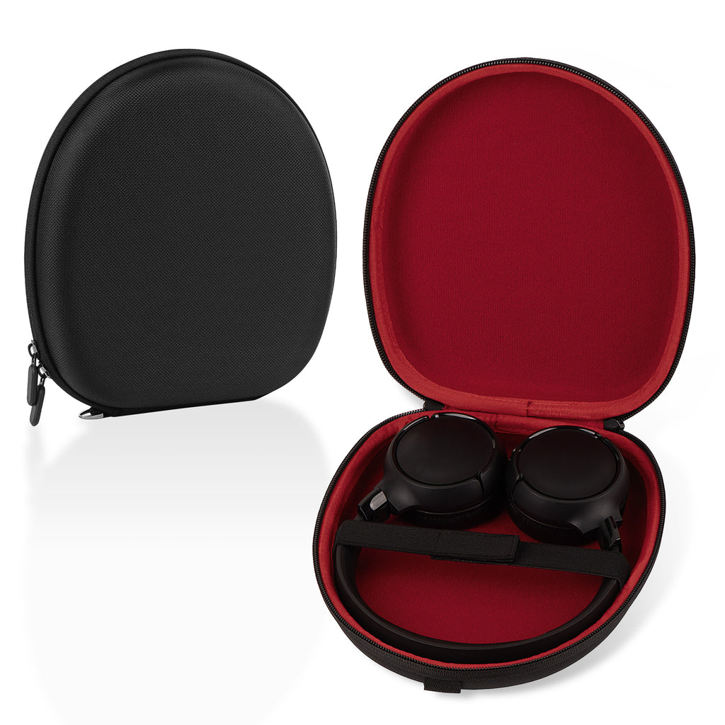 Linkidea Headphones Carrying Case Compatible with JBL Tune 520BT/510BT/Tune 500, Live 460NC and More, Replacement Protective Hard Shell Travel Bag (Black)