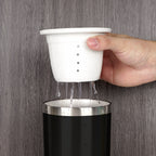 Linkidea Ceramics Tea Infuser for Loose Leaf Tea, Compatible with BEAST Tumbler 30oz, YETI Tumbler 30oz, Hydro Flask, RTIC Mug Attachment, Cup Tea Strainer (Dishwasher Safe)
