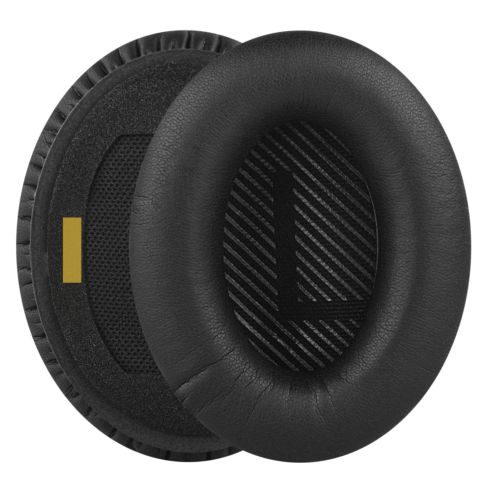 Ear Pads for Bose QC45/QC35/QC35 IIGaming/QC15/QC25, AE 2/2i /2w SoundTrue SoundLink Around-Ear Headphones, Replacement Ear Cushions (Protein Leather / Black)