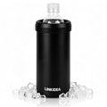Linkidea Bottled Water Cooler Holder Compatible with Smartwater 16.9 Fl Oz, Evian 16.9 Fl Oz, Insulated Stainless Steel Disposable Water Bottle Holder, Keep Drinks Cold