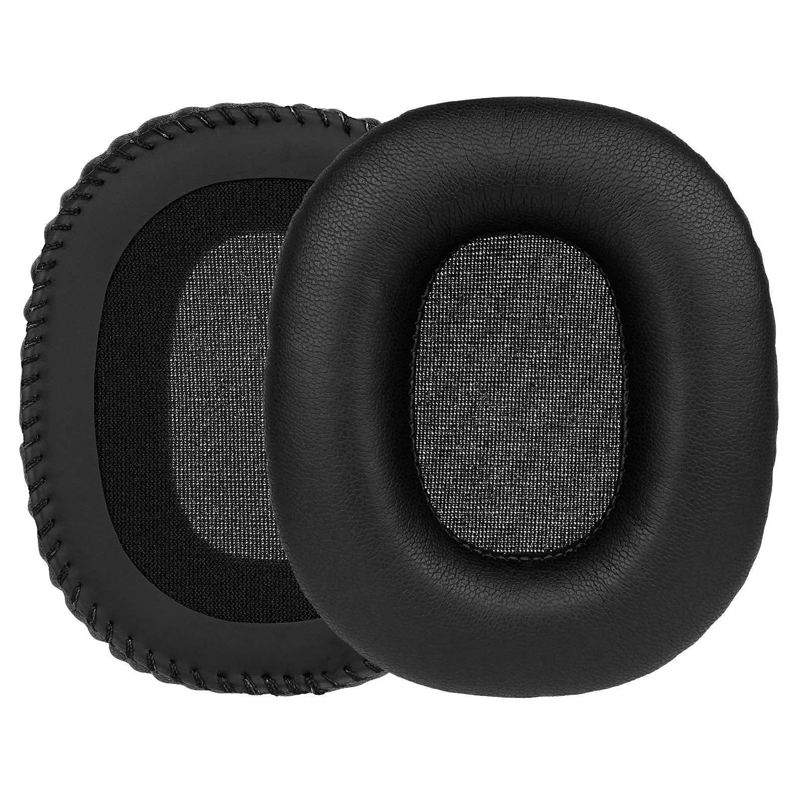 Linkidea Replacement Ear Pads for Marshall Monitor (First Gen) Headphones Ear Cushions, Headset Earpads (Protein Leather / Black)