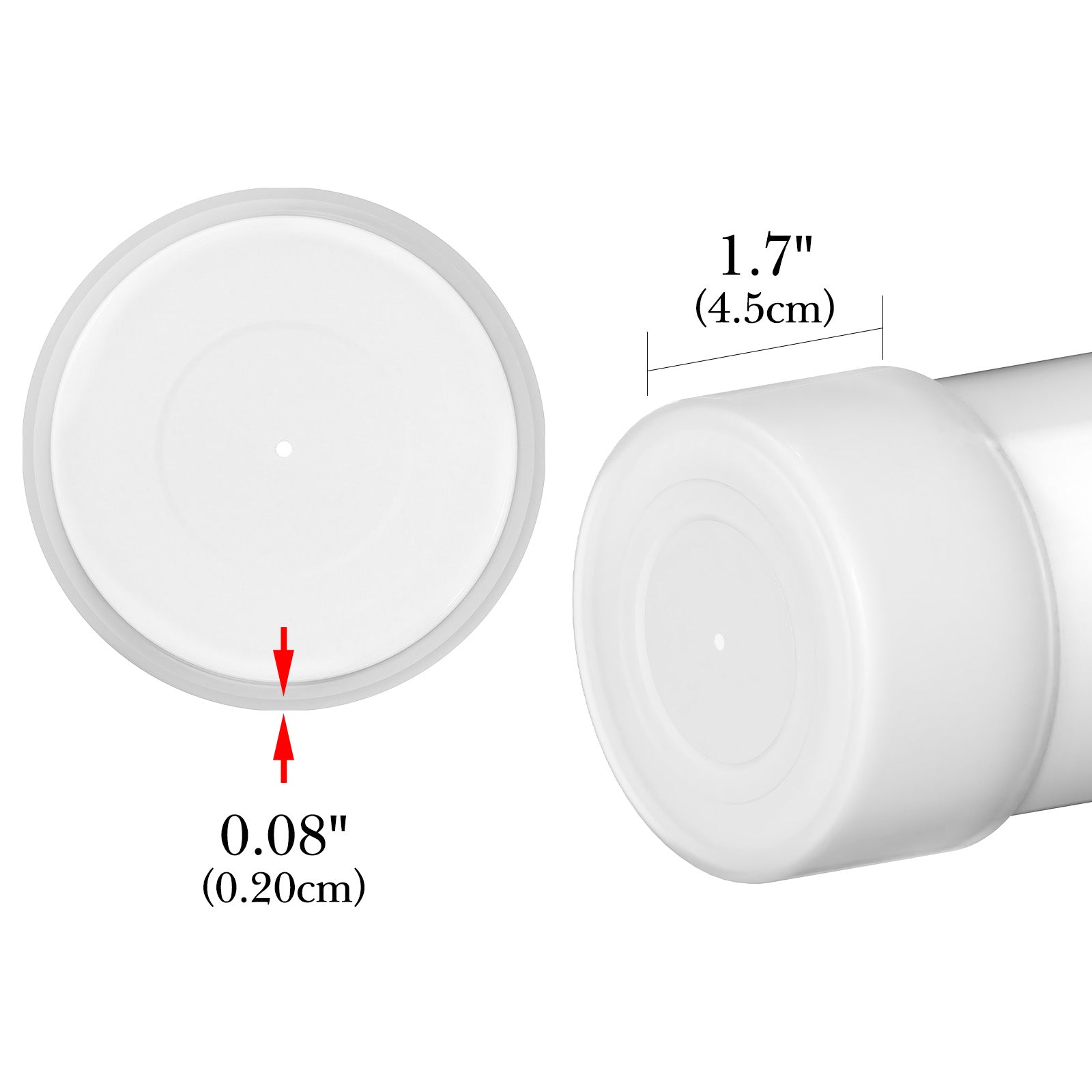 Linkidea 2 Pack Water Bottle Boot Compatible with Owala FreeSip/Twist/Potter 24oz Bottles, Silicone Anti-Slip Bottle Bottom Bumper Protector (Clear White)