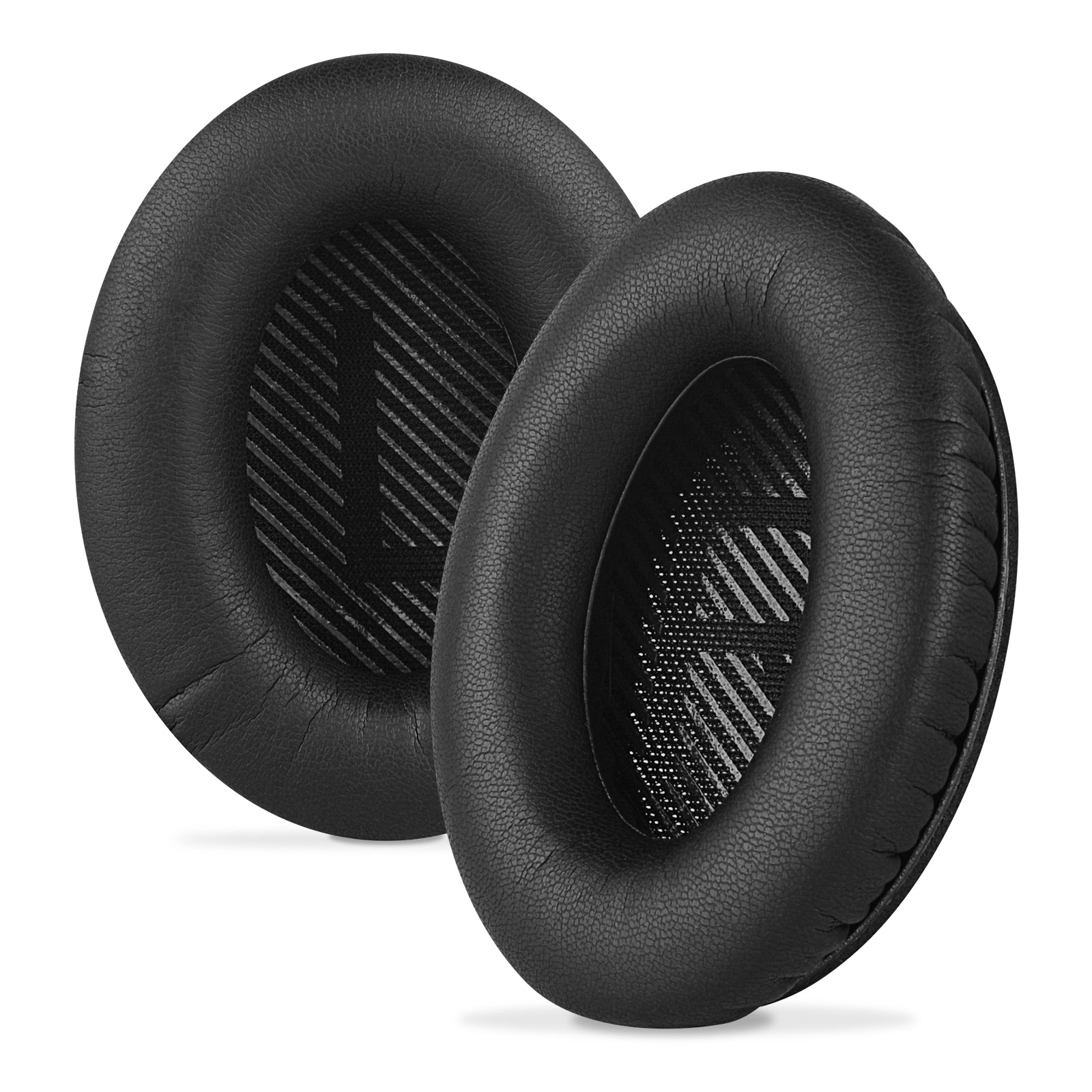 Ear Pads for Bose QC45/QC35/QC35 IIGaming/QC15/QC25, AE 2/2i /2w SoundTrue SoundLink Around-Ear Headphones, Replacement Ear Cushions (Protein Leather / Black)