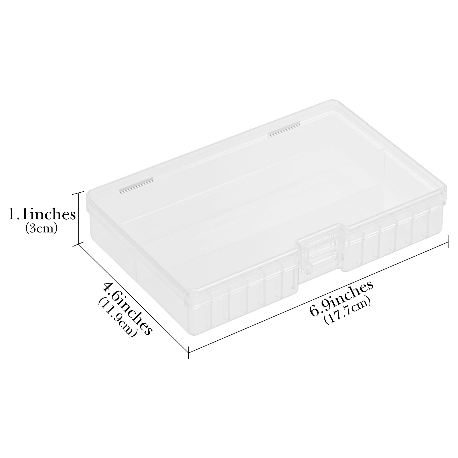 Linkidea Battery Organizer Storage Case, Battery Box Holds Batteries for 48 AA, Large Capacity and Portable Battery Caddy