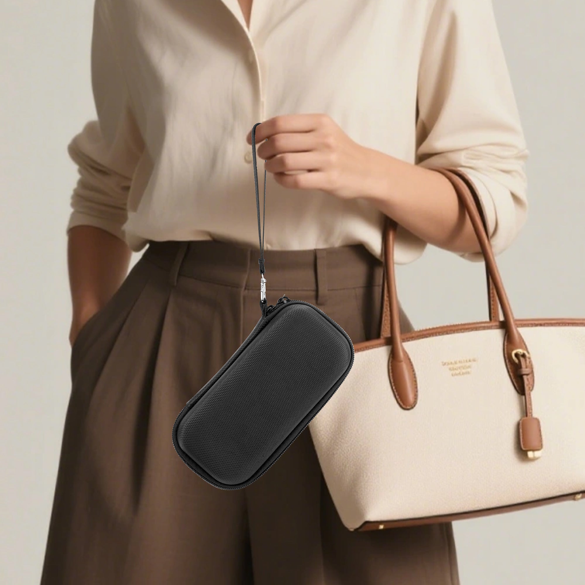 Extra Large Hard Shell Smart Glasses Case, Sunglasses Storage Organizer Compatible with XREAL One Pro/ Air 2 pro/ Air AR Glasses Travel Case