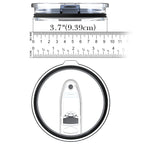 Linkidea 30oz Tumbler Lid Compatible with YETI Rambler, D·S, BJPKPK, 4 Pack Replacement Spill Proof Lids for 3.7" Cup Mouth