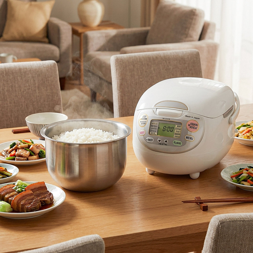 Linkidea Rice Cooker Stainless Steel Inner Pot Compatible with Zojirushi NS-ZCC18, NP-HCC18XH, NP-HLH18, NP-HBC18, Dishwasher Safe, No Coating Replacement Bowl