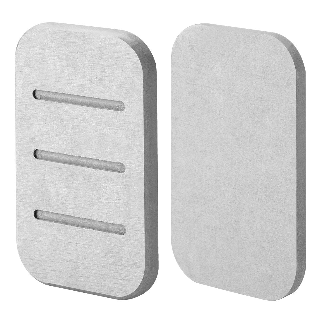 Linkidea 2 Pack Diatomite Soap Dish, Fast Drying Soap Saver, Soap Bar Holder for Bath Shower, Self-Dry Soap Container (Gray)