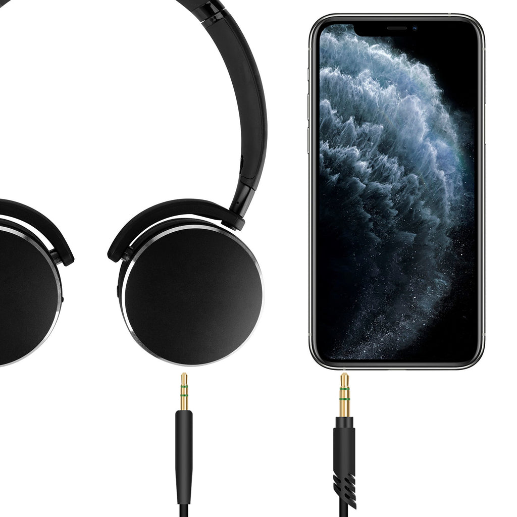 Linkidea Audio Cable for AKG Y600NC, Y40, Y50, Y500, N60NC, N700NC, N60, N700NC M2M, Y50BT, Y45BT, N90Q Headphones, 3.5mm to 2.5mm Replacement Aux Cord (4.9 ft / 1.5m)