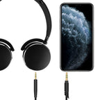 Linkidea Audio Cable for AKG Y600NC, Y40, Y50, Y500, N60NC, N700NC, N60, N700NC M2M, Y50BT, Y45BT, N90Q Headphones, 3.5mm to 2.5mm Replacement Aux Cord (4.9 ft / 1.5m)