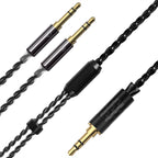 Linkidea Upgrade 6N Audio Cable for HIFIMAN Edition XS, SUNDARA, Arya, HE400SE, Ananda, Denon AH-D7200 Headphones, 3.5mm to Dual 3.5mm Male Replacement Headphones Cord (4.9ft/1.5m)