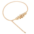 Plus Size Waist Chain for Women - Extra Long, 49 Inch Adjustable Body Chunky Belt for Evening Dress