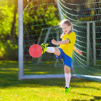Linkidea Red Soccer Ball Size 4, Gift for Girls Sports & Outdoor Play