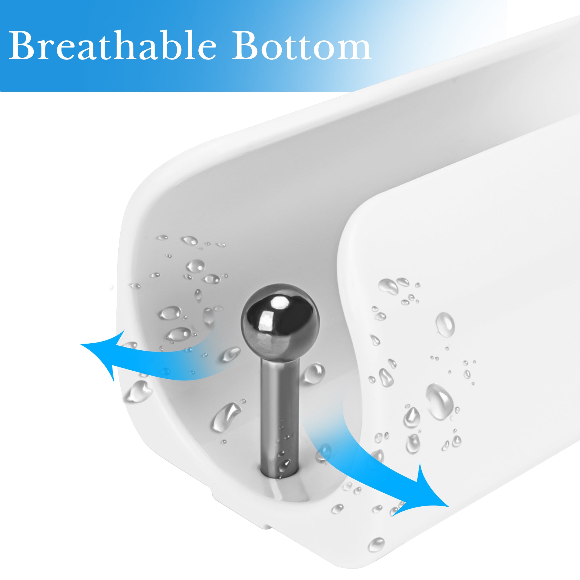 Linkidea Wall Mount Electric Toothbrush Holder, Plastic Power Toothbrush Hanger, Self Adhesive Organizer Compatible with Oral-B iO Series, Philip Sonicare ProtectiveClean (White)