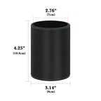 Glasses Desk Holder Stand for Reading Eyeglasses, Vegan Leather Glasses Holder for Nightstand, Glasses Storage Compatible with GUCCI GG1500OK GG1606OK GG1470OJ (XXL, Black)