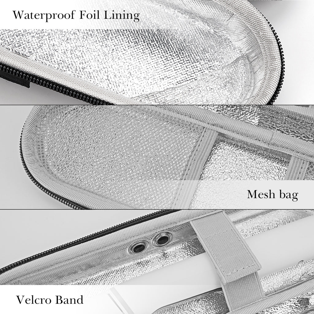Linkidea Electric Toothbrush and Toothpaste Travel Case with Ventilation, Hard Shell Electronic Tooth Brush and Paste Protective Storage Bag, Compatible with Oral-B iO Series, Philip Sonicare