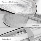 Linkidea Electric Toothbrush and Toothpaste Travel Case with Ventilation, Hard Shell Electronic Tooth Brush and Paste Protective Storage Bag, Compatible with Oral-B iO Series, Philip Sonicare