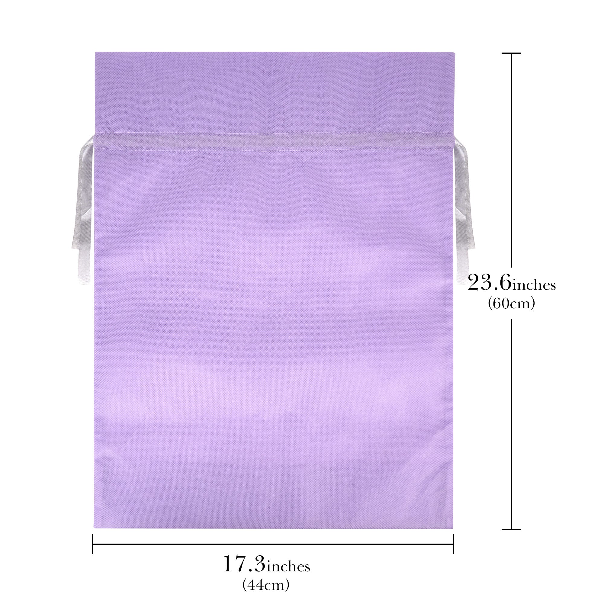 Linkidea 4 Pack Reusable Drawstring Gift Bags, Fabric Party Favor Bags for Birthday, Christmas & Holiday, Toy Storage Pouch for Building Blocks, Bricks & Goodie Bags (Purple)