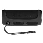 Linkidea Silicone Case Cover Compatible with JBL Flip 4 Portable Bluetooth Speaker, Soft Protective Sleeve, Black