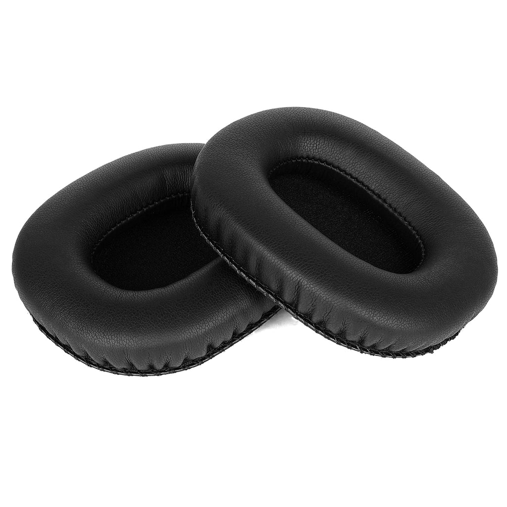 Linkidea Replacement Ear Pads for Marshall Monitor (First Gen) Headphones Ear Cushions, Headset Earpads (Protein Leather / Black)