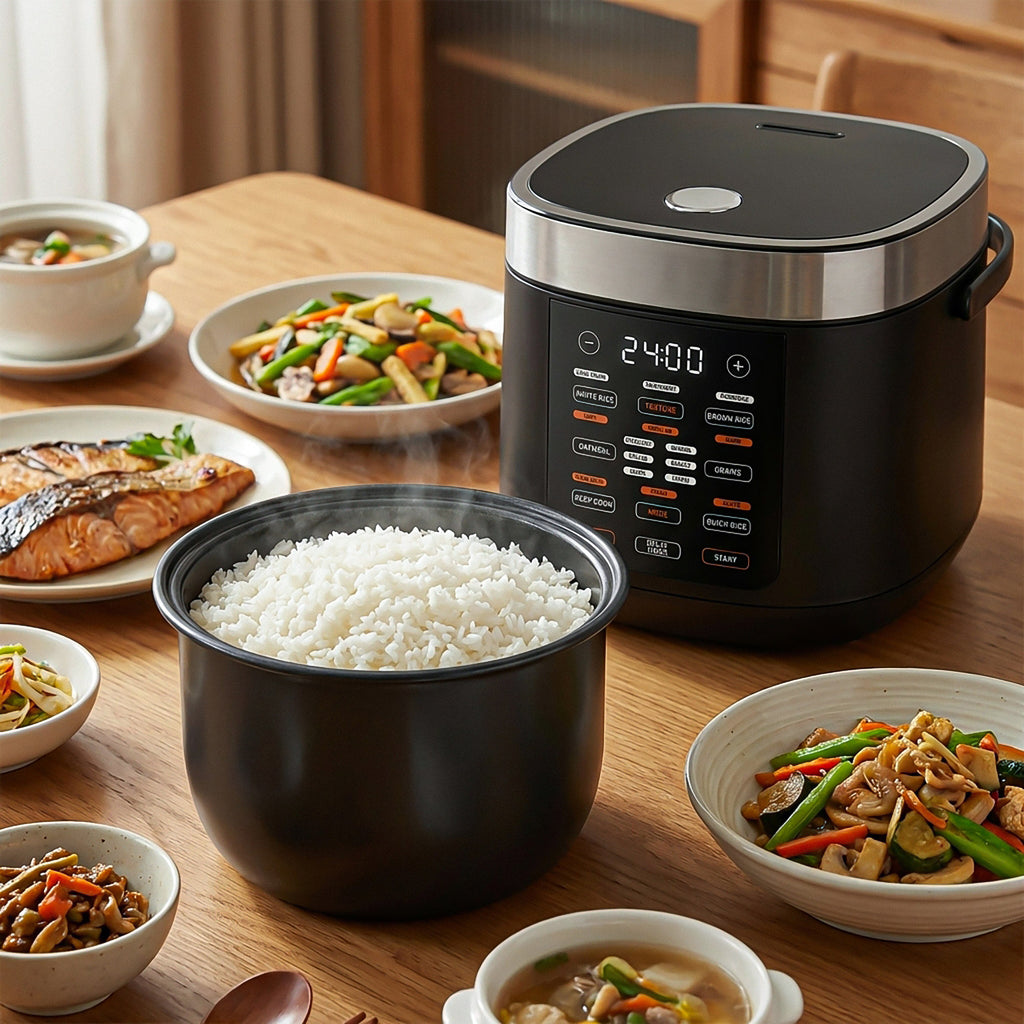 Linkidea Rice Cooker Aluminum Alloy Inner Pot Compatible with COSORI CRP-R501IP-KUS,5QT, Dishwasher Safe, Replacement Bowl