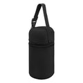 Linkidea Food Jar Carry Bag with Hand Strap, Portable Thermos Carrier Lunch Tote Holder for Work, Travel & Picnic, Compatible with 24 oz Thermos & 25 oz Zojirushi Food Jar (Black)