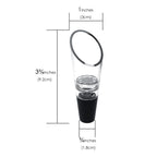 Linkidea 6 Pack Wine Aerator Pourer Spout, Portable Wine Air Aerator for Red and White Wine, Premium Wine Bottle Decanter with Aerator