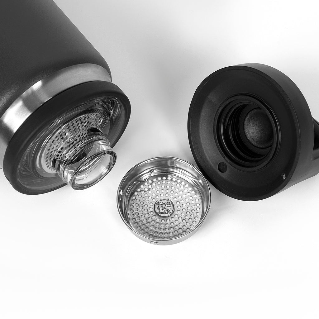 Linkidea 304 Stainless Steel Tea Strainer Compatible with YETI Rambler Bottle 18oz/26oz/36oz/46oz/64oz Chug and MagDock Caps, Ice Strainer Filter Blocker Fruit Stopper, 2 Pack