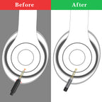 Linkidea Audio Cable for Sony WH-1000XM6/1000XM5, Sennheiser HDB 630, Skullcandy Crusher ANC 2, Soundcore Space One Headphones, 3.5mm Replacement Aux Cord (4.9 ft / 1.5 m)