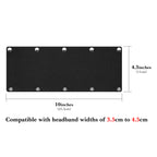 Linkidea Headband Protector Compatible with ATH-M50X, HyperX Cloud II, Turtle Beach Stealth 700 Gen 2, Razer Kraken 7.1 V2, Logitech G PRO, Beyerdynamic DT 990 PRO, Philips SHP9500 (Black)